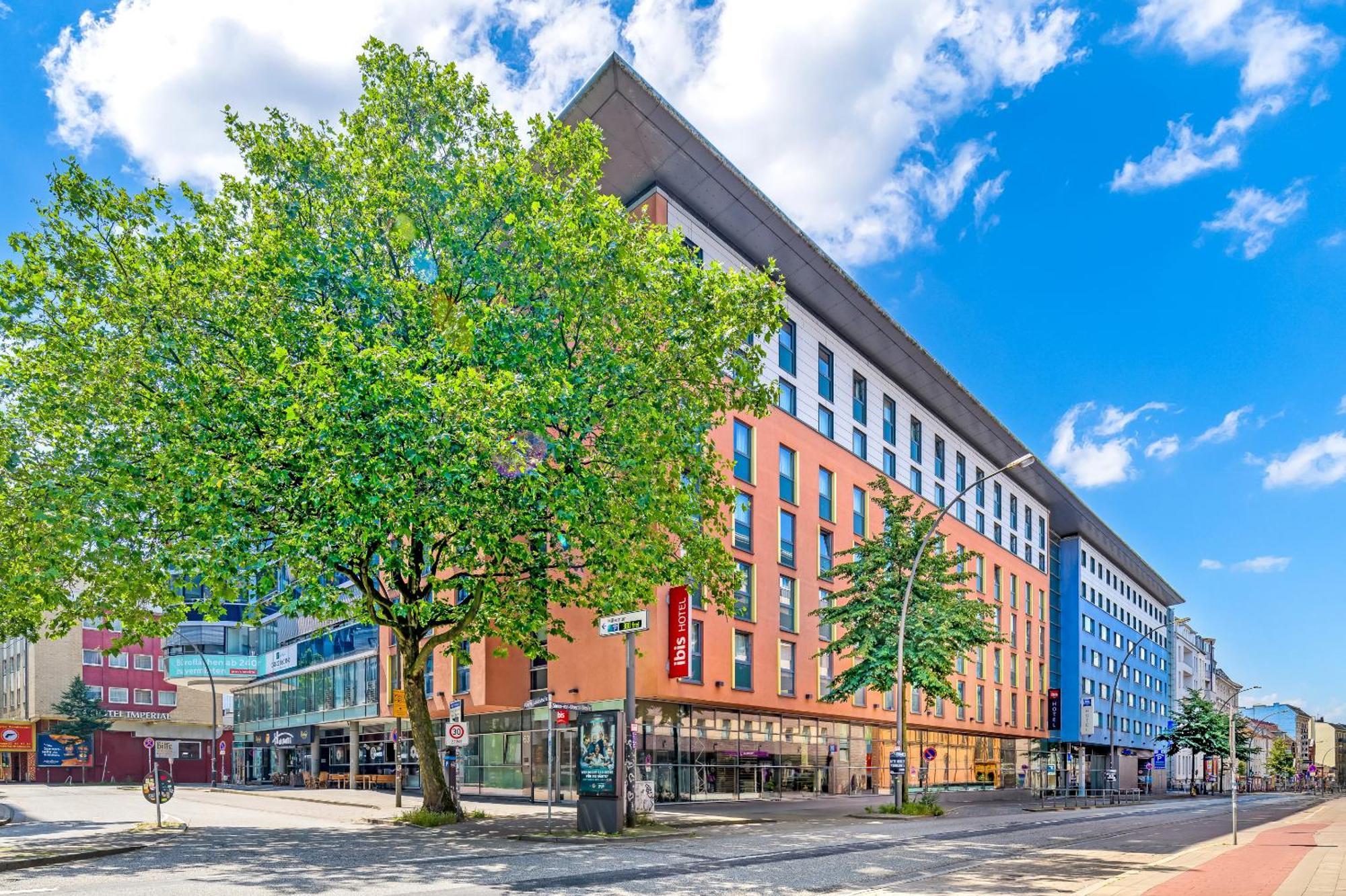 Ibis Hotel Hamburg St. Pauli Messe Exterior photo